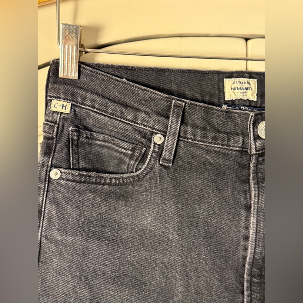 Citizens of Humanity Jeans Women's Size 28 Black Georgia High Rise Bootcut - Picture 7 of 11